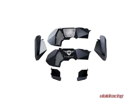 Combat Off Road Aluminum Inner Fender Liners Front Pair Jeep Gladiator 2020-2023 - 35-1066